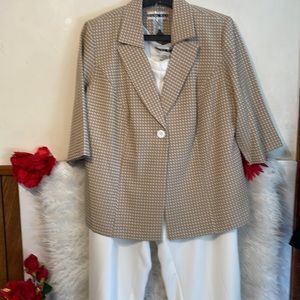 Dana Kay 3Pcs pant top blazer set